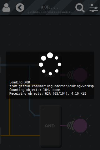 Screenshot of loading screen